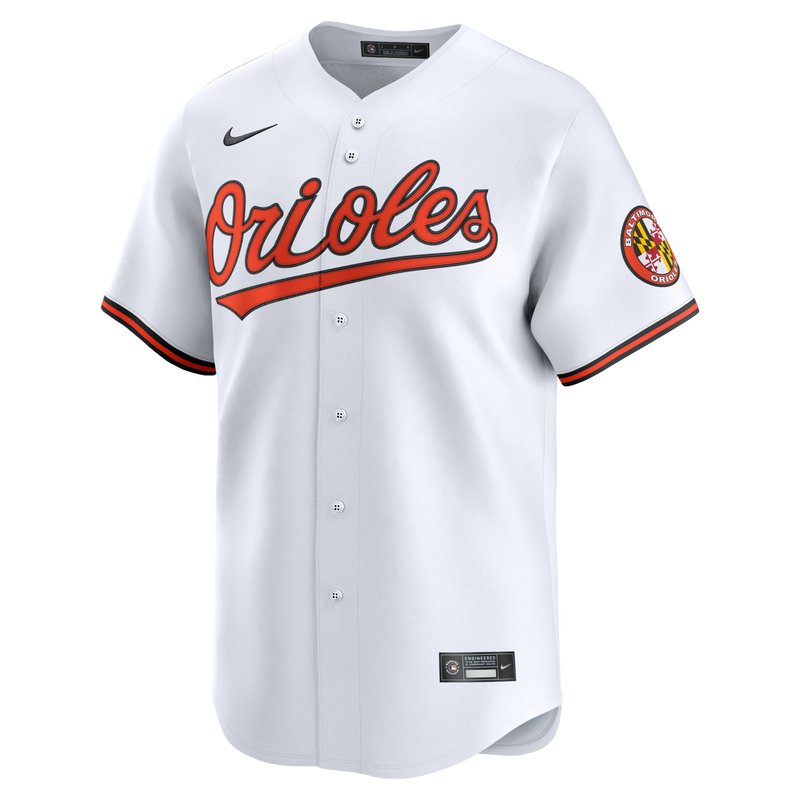 Baltimore Orioles Nike White Home Limited Jersey