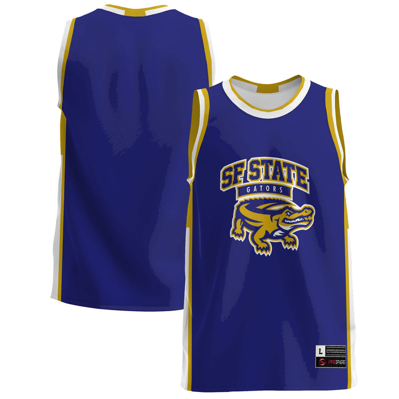 San Francisco State Gators GameDay Greats Lightweight Basketball Jersey - Purple