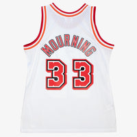 Miami Heat Mitchell & Ness Alonzo Mourning 1996 Authentic Jersey - White