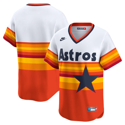 Houston Astros Nike White Cooperstown Collection Limited Jersey