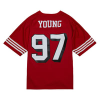 San Francisco 49ers Bryant Young Mitchell & Ness Scarlet Legacy Replica Jersey