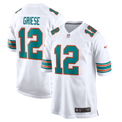 Miami Dolphins Bob Griese Nike White Retired Player Jersey