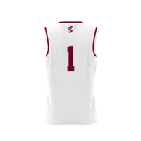 #1 Santa Clara Broncos GameDay Greats Lightweight Collegiate Basketball Fashion Jersey - White