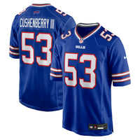 Buffalo Bills Lloyd Cushenberry III Nike Royal Team Game Jersey
