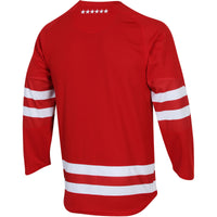 Wisconsin Badgers Under Armour UA Replica Hockey Jersey - Red