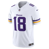 Minnesota Vikings Justin Jefferson Nike White Vapor F.U.S.E. Limited Jersey