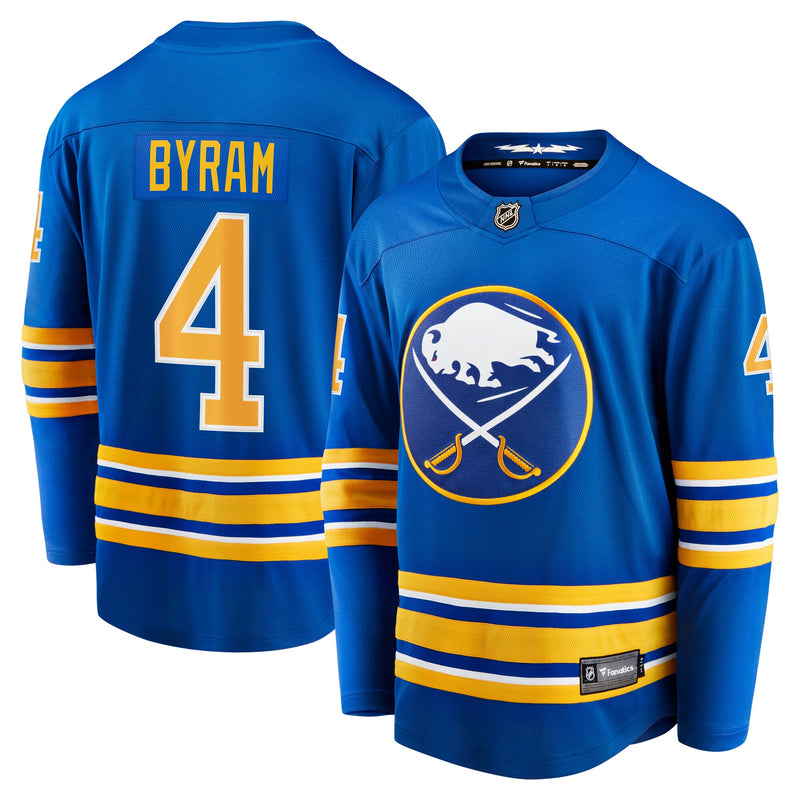 Buffalo Sabres Bowen Byram Fanatics Royal Home Breakaway Jersey