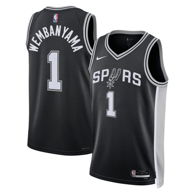 San Antonio Spurs Nike Icon Swingman Jersey - Victor Wembanyama -
