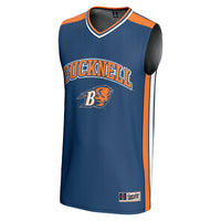 Bucknell Bison GameDay Greats Spirit Basketball Jersey - Blue