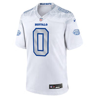 Buffalo Bills Keon Coleman Nike White 2025 Rivalries Collection Game Jersey