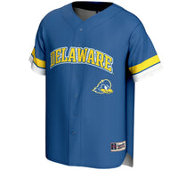 Delaware Fightin' Blue Hens GameDay Greats Spirit Baseball Jersey - Royal