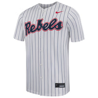 Nike White Ole Miss Rebels Limited Baseball Jersey