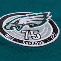 Philadelphia Eagles Brian Dawkins Mitchell & Ness Green 2007 Authentic Throwback Retired Player Jersey