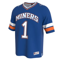 UTEP Miners GameDay Greats Lightweight Collegiate Football Fashion Jersey - Navy