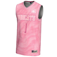 #1 Ohio Bobcats GameDay Greats Lightweight Basketball Fashion Jersey - Pink