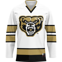 Oakland Golden Grizzlies GameDay Greats Hockey Jersey - White