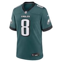Philadelphia Eagles Tank Bigsby Nike Midnight Green Team Game Jersey
