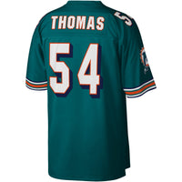 Miami Dolphins Zach Thomas Mitchell & Ness Aqua Legacy Replica Jersey