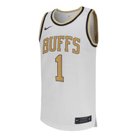 #1 Colorado Buffaloes Nike Replica Basketball Jersey - White