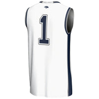 #1 Nevada Wolf Pack GameDay Greats Lightweight Basketball Jersey - White