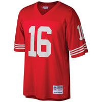 San Francisco 49ers Joe Montana Mitchell & Ness Scarlet Big & Tall 1990 Retired Player Replica Jersey