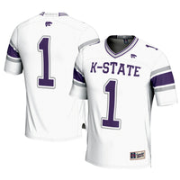 #1 Kansas State Wildcats GameDay Greats Football Jersey – White