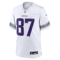 Minnesota Vikings T.J. Hockenson Nike White Alternate Game Player Jersey