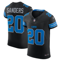 Detroit Lions Barry Sanders Nike Black Alternate Vapor F.U.S.E. Elite Jersey