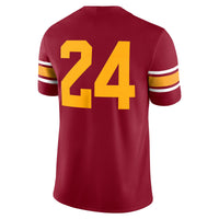 Nike #24 Cardinal USC Trojans Alternate Game Jersey