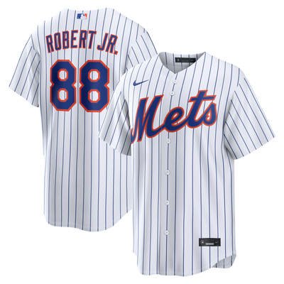 New York Mets Luis Robert Jr. Nike White Home Replica Jersey