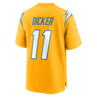 Los Angeles Chargers Cameron Dicker Nike Gold Alternate Game Jersey