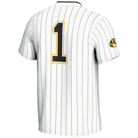 #1 Missouri Tigers GameDay Greats Lightweight Softball Jersey - White
