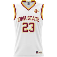#23 Iowa State Cyclones GameDay Greats Lightweight Basketball Jersey - White