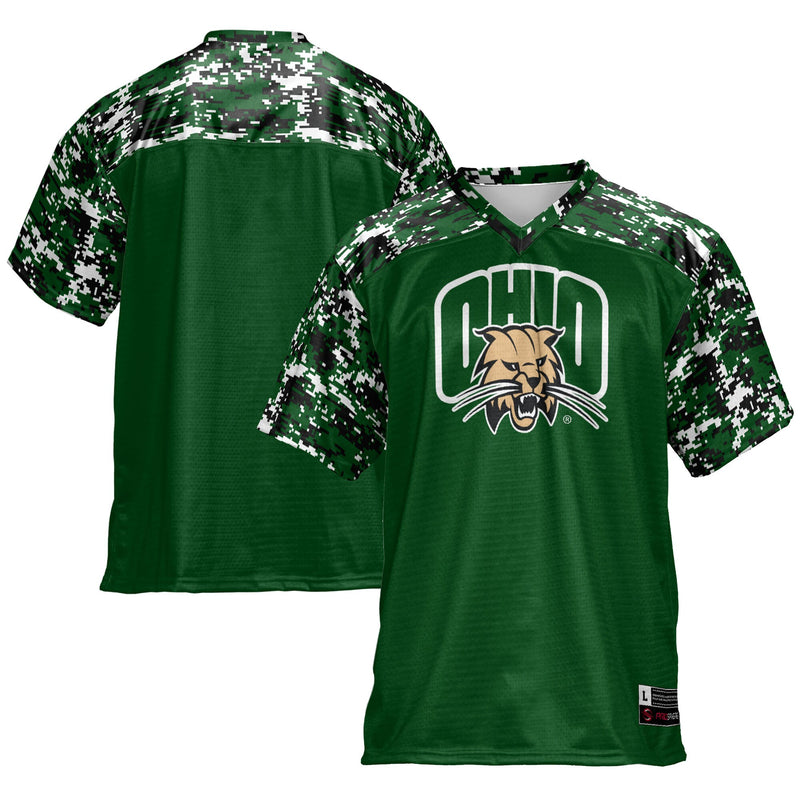 Ohio Bobcats GameDay Greats Football Jersey - Green