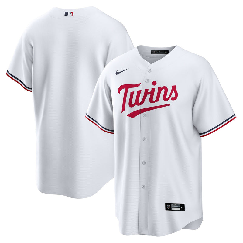 Minnesota Twins Nike White Home Big & Tall Replica Jersey