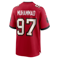 Tampa Bay Buccaneers Al-Quadin Muhammad Nike Red Team Game Jersey