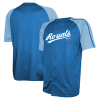 Kansas City Royals Stitches Royal Team Raglan Jersey