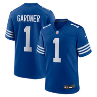 Indianapolis Colts Ahmad Sauce Gardner Nike Royal Alternate Game Jersey