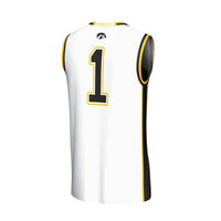 Iowa Hawkeyes GameDay Greats Lightweight Collegiate Basketball Fashion Jersey - White
