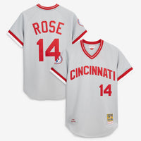 Cincinnati Reds Pete Rose Mitchell & Ness Gray 1976 Authentic Jersey