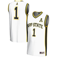 #70 Appalachian State Mountaineers GameDay Greats Lightweight Basketball Jersey - White