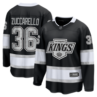 Los Angeles Kings Mats Zuccarello Fanatics Black Home Breakaway Jersey