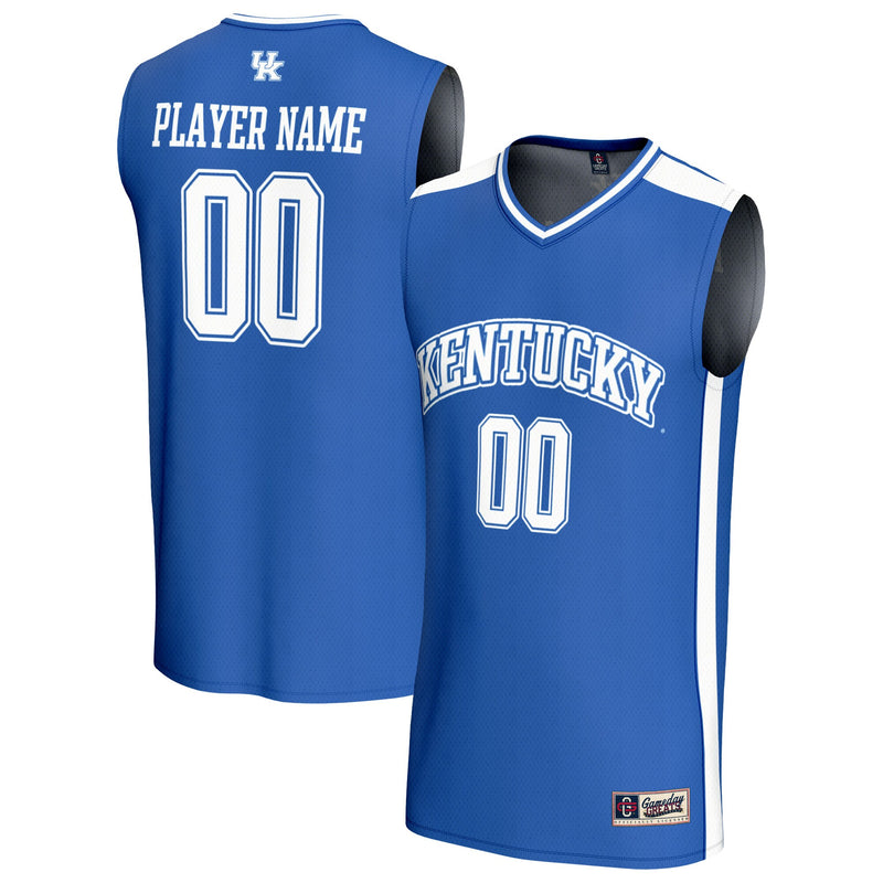 Kentucky Wildcats GameDay Greats Lightweight Collegiate Basketball NIL Pick-A-Player Fashion Jersey - Royal