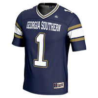 #1 Georgia Southern Eagles GameDay Greats Endzone Football Jersey - Blue