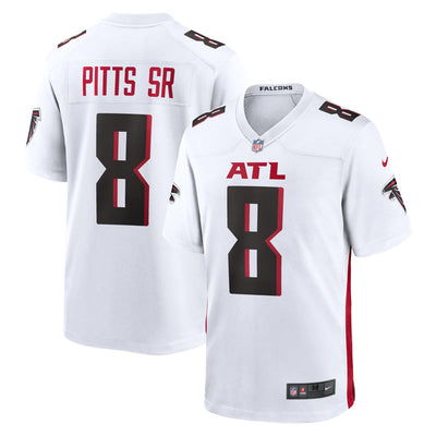 Atlanta Falcons Kyle Pitts Sr. Nike White White Game Jersey