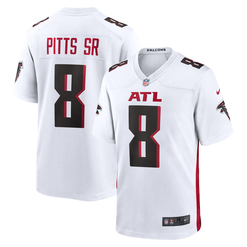 Atlanta Falcons Kyle Pitts Sr. Nike White White Game Jersey