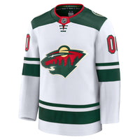 Minnesota Wild Fanatics White Away Premium Custom Jersey