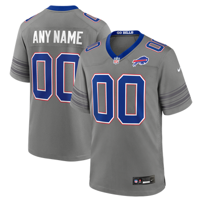 Buffalo Bills Nike Gray Nickel City Custom Game Jersey