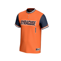 #1 Syracuse Orange GameDay Greats Lightweight Collegiate Softball Fashion Jersey - Orange