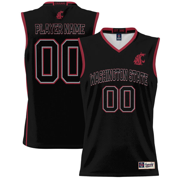 Washington State Cougars GameDay Greats NIL Pick-A-Player Basketball Jersey - Black